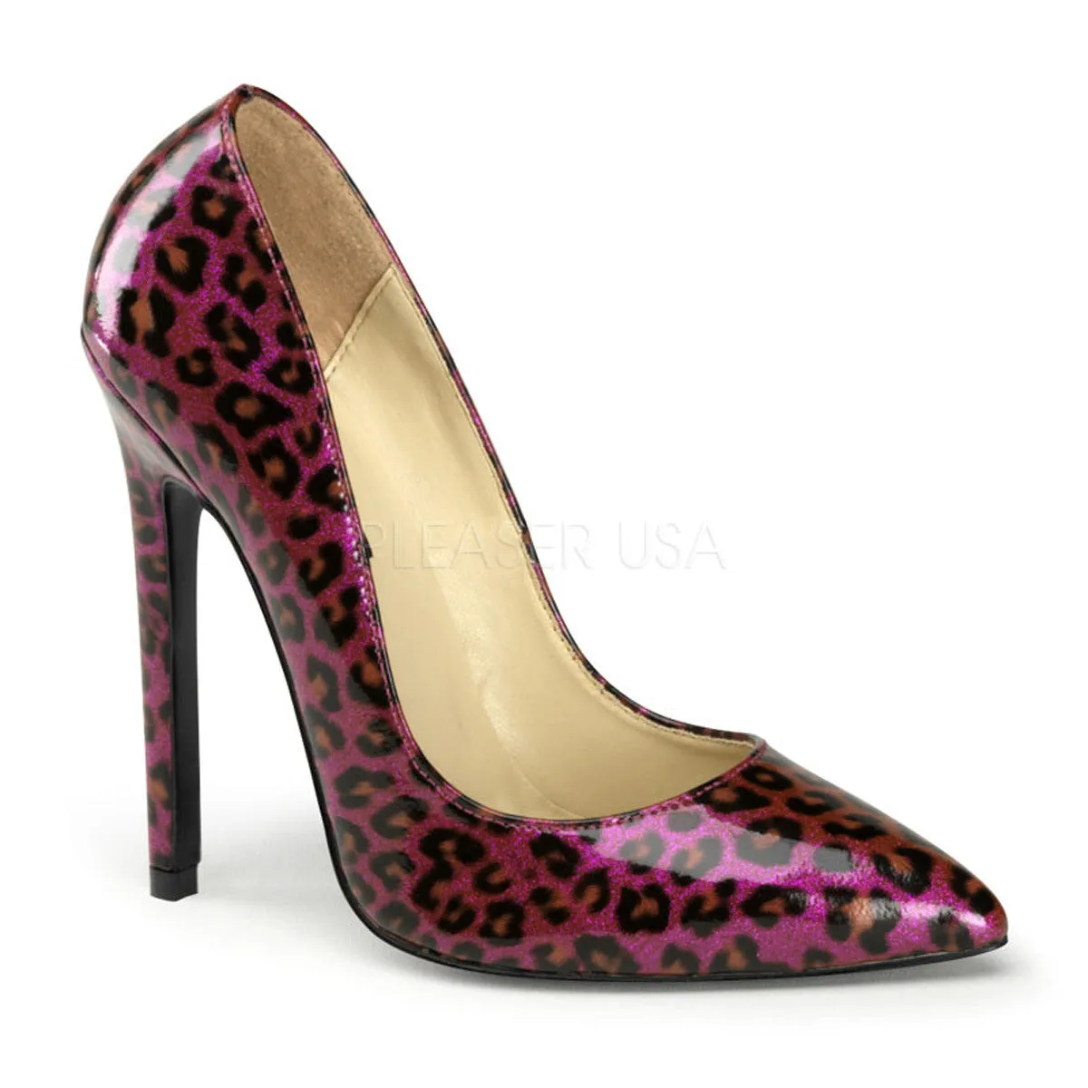 5 Inch Heel SEXY-20 Purple Pearlized