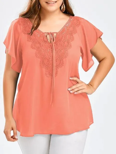 Amy Fashion - Chiffon Tops Women Blouses