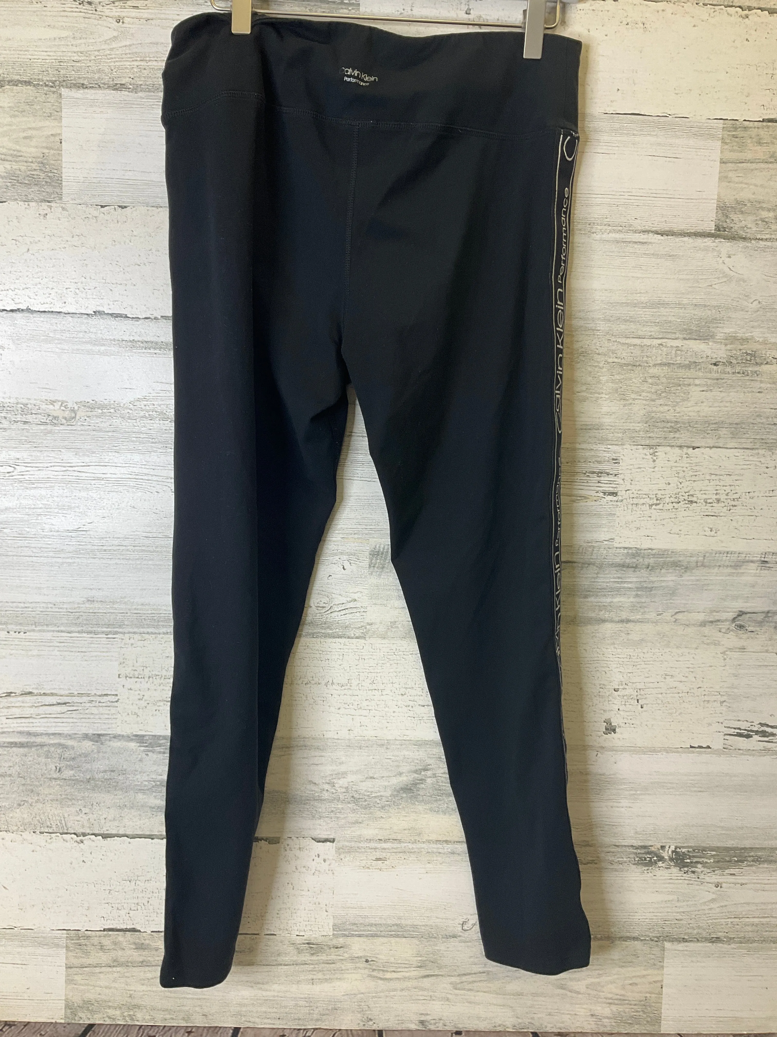 Athletic Leggings By Calvin Klein Performance  Size: Xxl