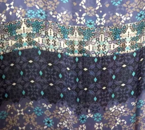 Blue Diamond Georgette Crinkle