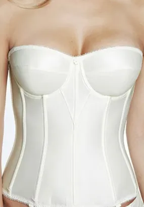 BT 0598 SATIN LONGLINE BUSTIER