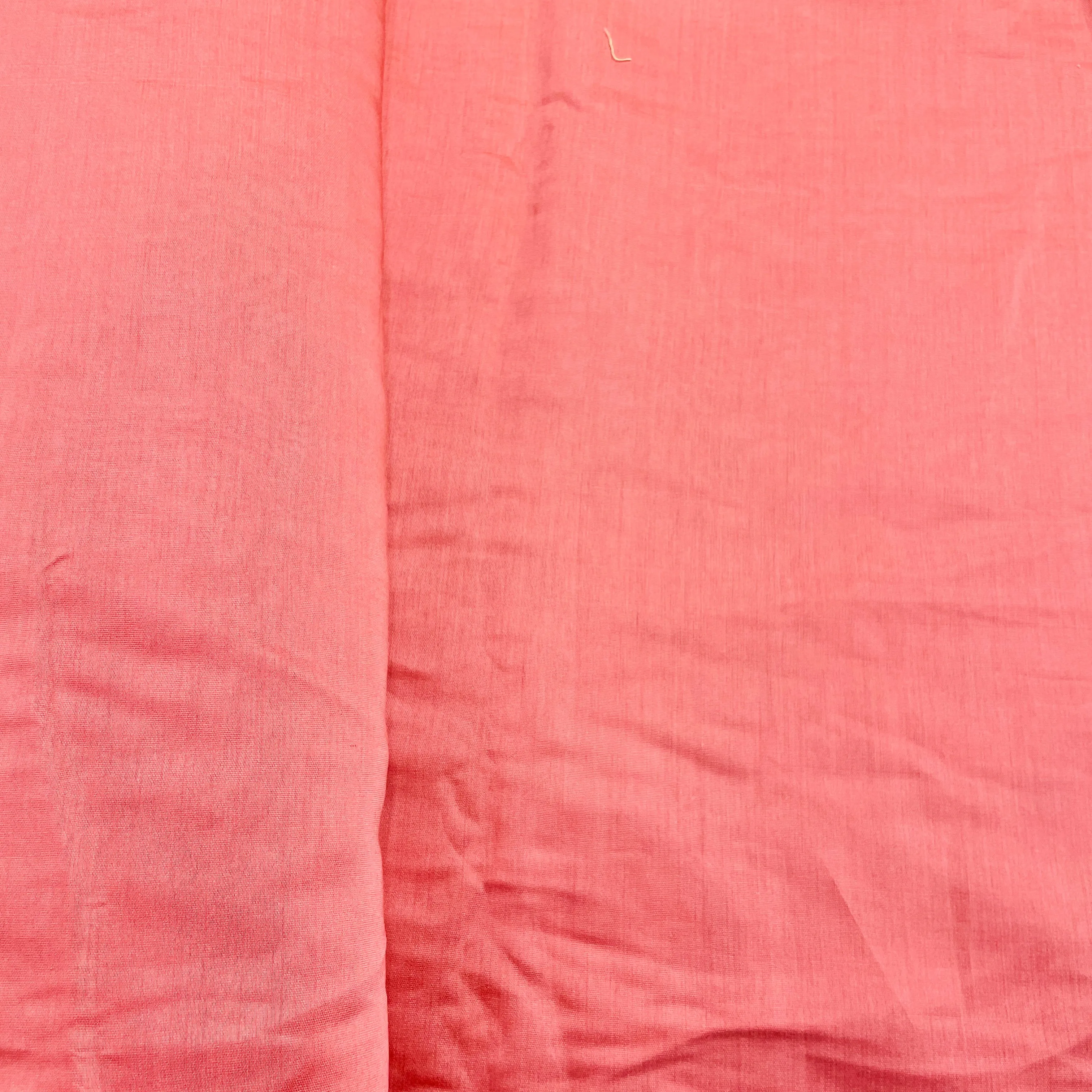 Exclusive Corel Pink Solid Silk Fabric