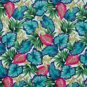 FS1139 Tropical Palm Waffle Fabric