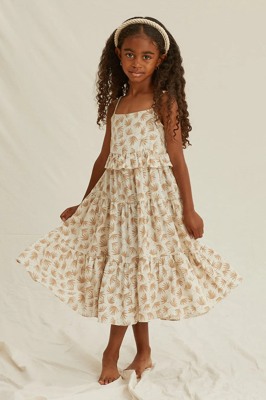 Girls Dress Rylee   Cru Aubrey Ivory