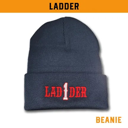 Ladder Number Outlined Custom Beanie