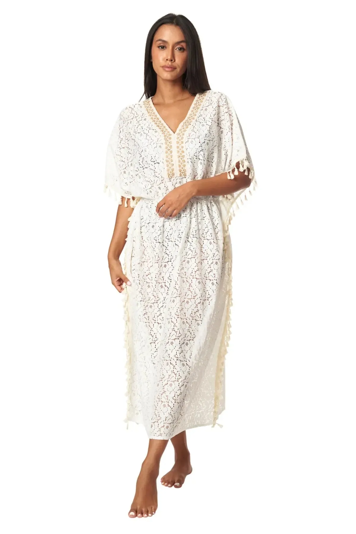 Long Kaftan Beach Cover up