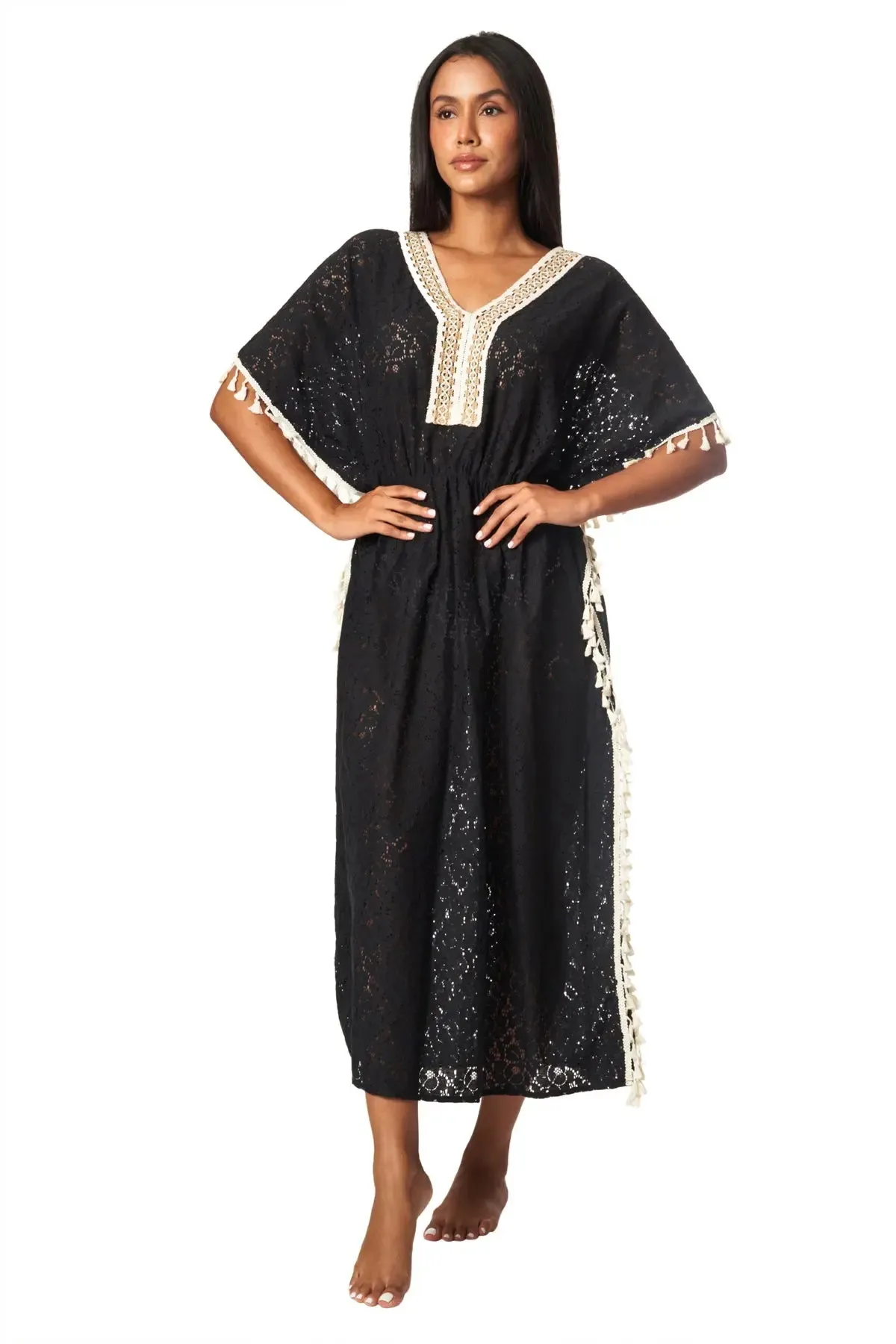 Long Kaftan Beach Cover up