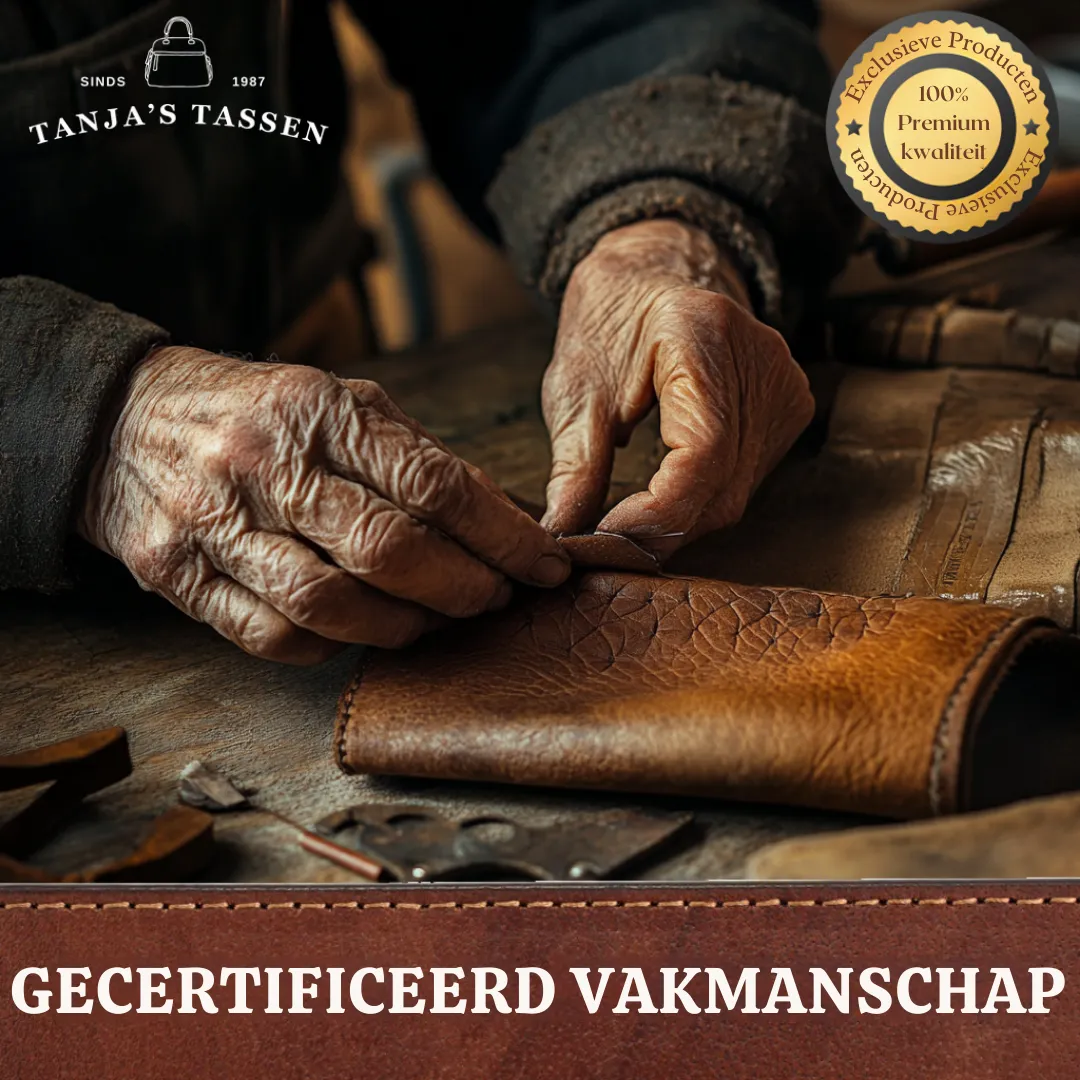 Tess Vintage Leren Schoudertas